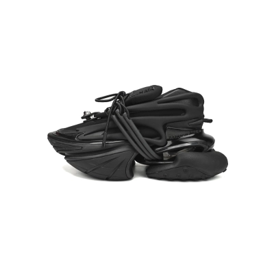 Balmain Unicorn Low-Top Black  AM1VJ309KNSC 01