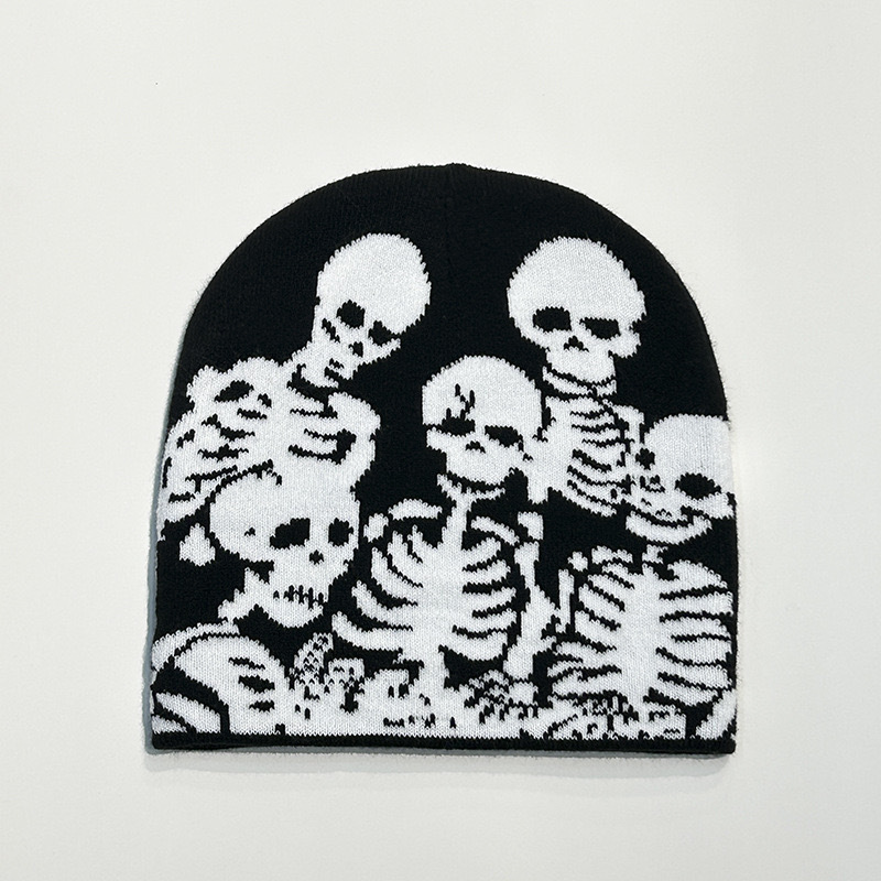 Funny Horror Reflective Knitted Beanie