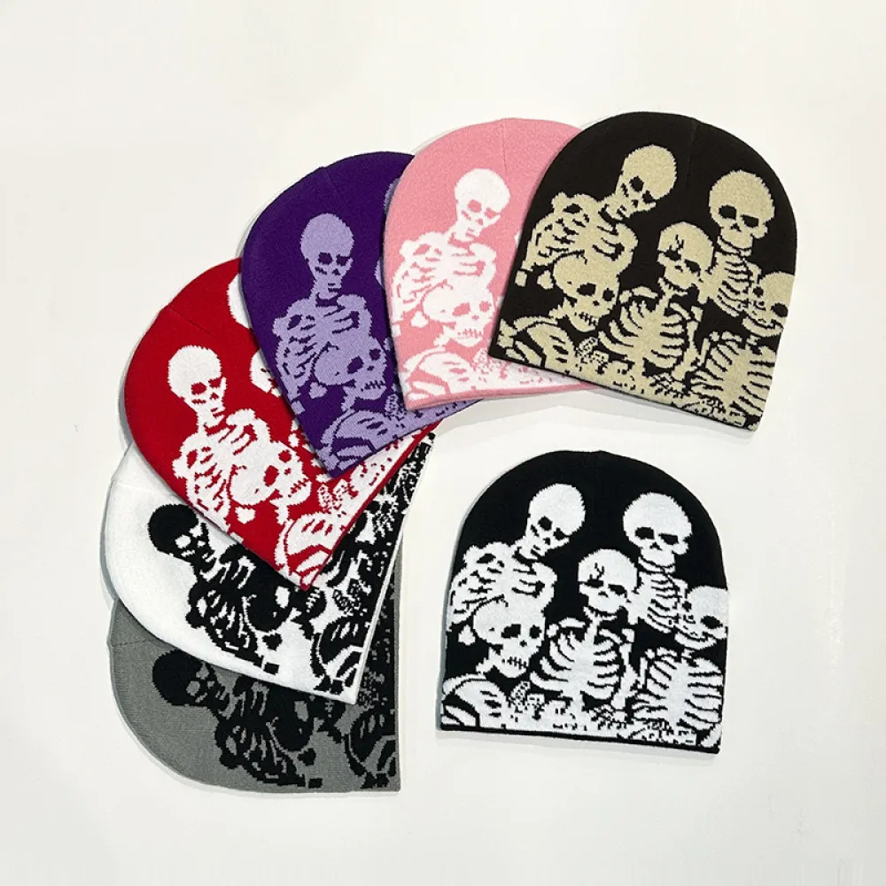 Funny Horror Reflective Knitted Beanie