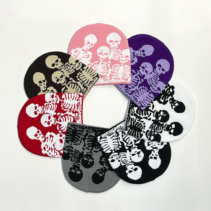 Funny Horror Reflective Knitted Beanie