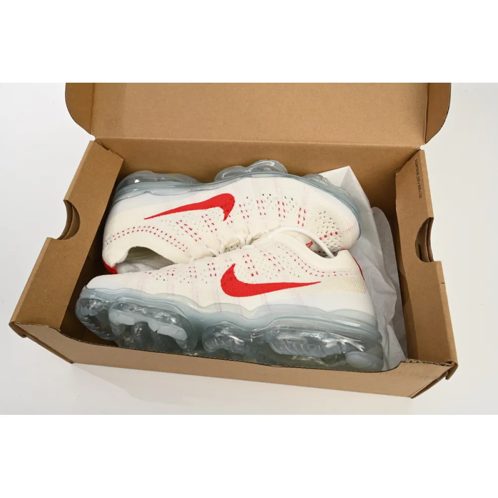 Nike Air VaporMax 2023 Flyknit Sail Track Red DV6840-102