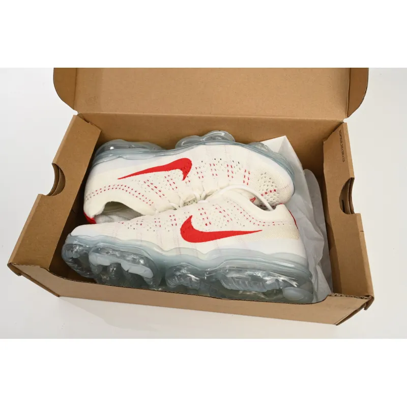 Nike Air VaporMax 2023 Flyknit Sail Track Red DV6840-102