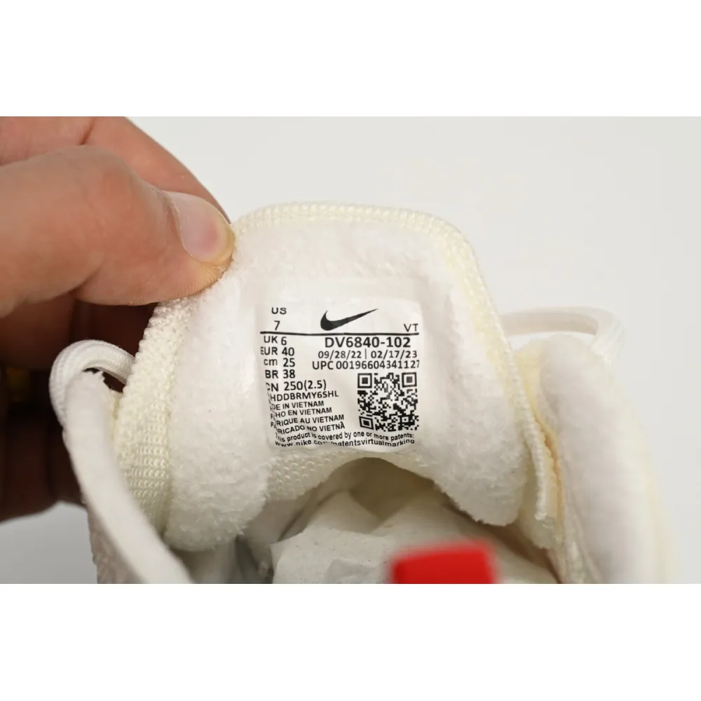 Nike Air VaporMax 2023 Flyknit Sail Track Red DV6840-102