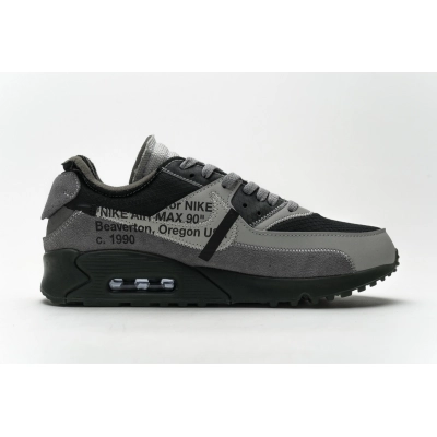 OFF-White x Nike Air Max 90 Grey 02