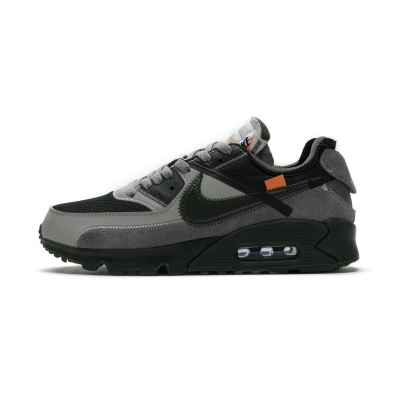 OFF-White x Nike Air Max 90 Grey 01