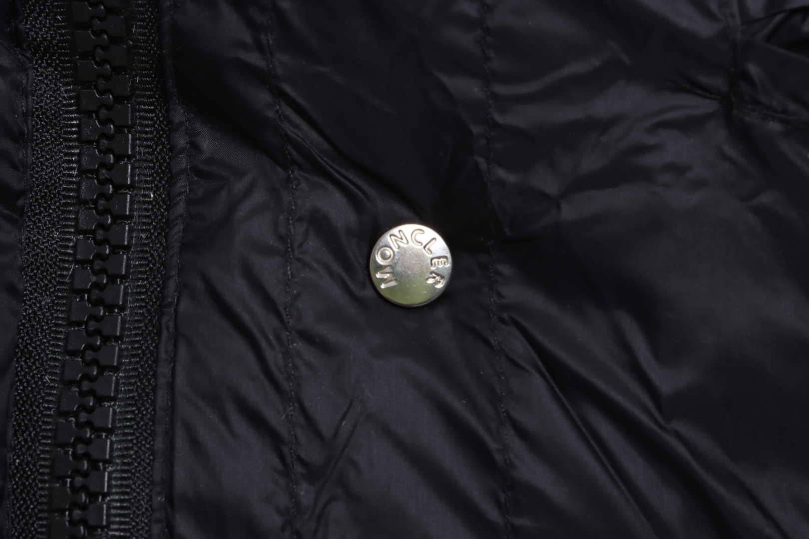 Top Quality     Moncler lacquered Jacket Black 