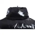Top Quality Moncler lacquered Jacket Black 