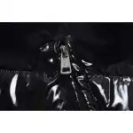 Top Quality Moncler lacquered Jacket Black 