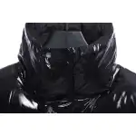 Top Quality Moncler lacquered Jacket Black 