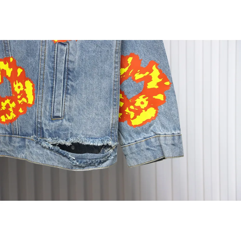 DENIM TEARS Washed Flam Jacket 
