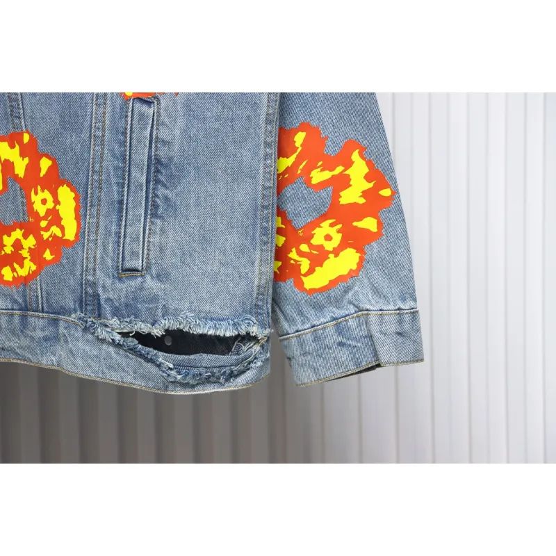 DENIM TEARS Washed Flam Jacket 
