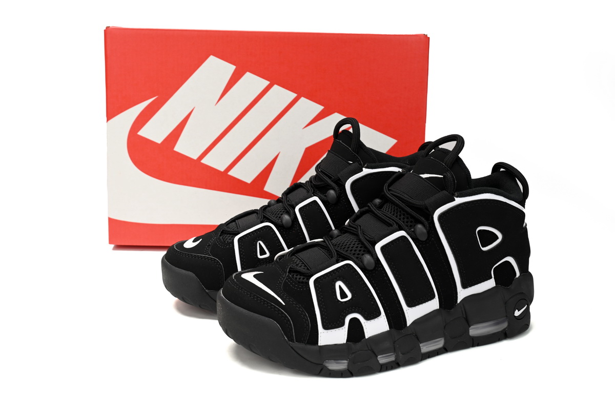    Nike Air More Uptempo 96 Black White FV2291-001