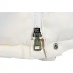 Top Quality Moncler lacquered Jacket White 