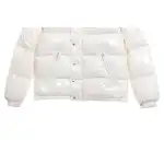 Top Quality Moncler lacquered Jacket White 