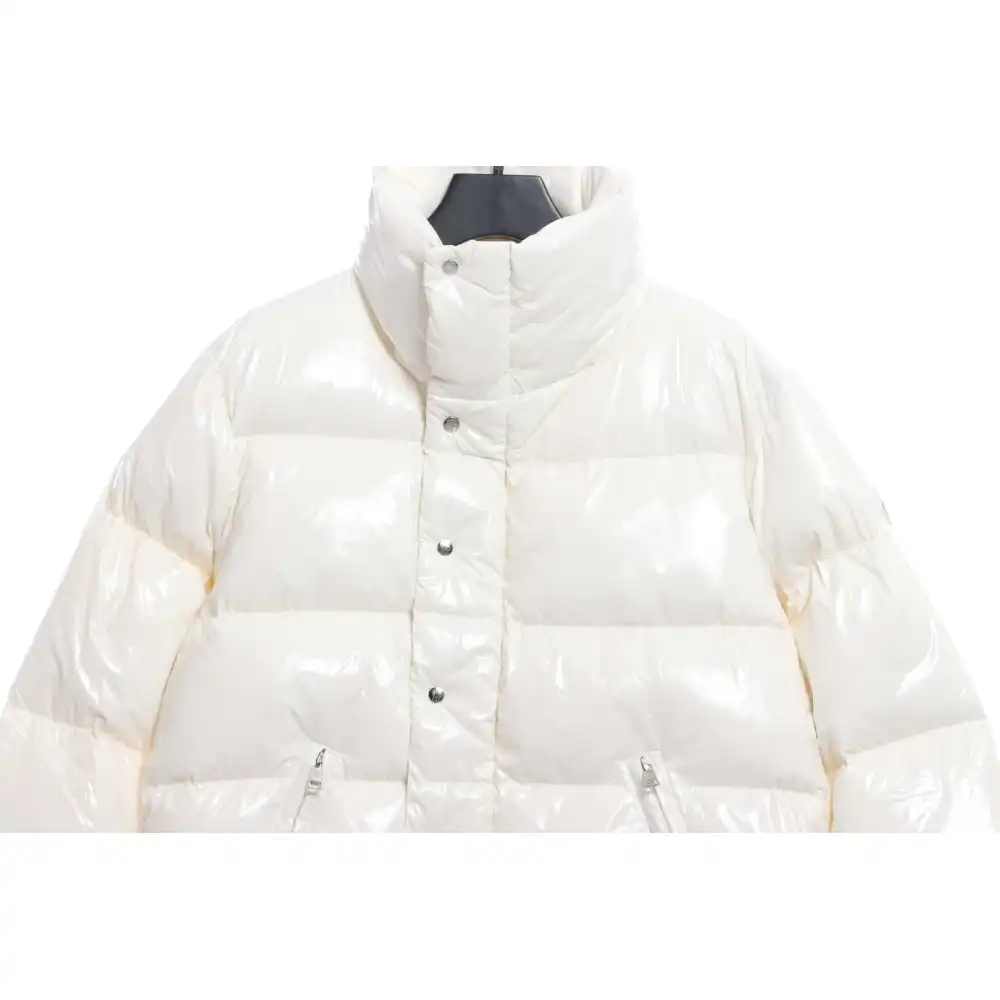 Top Quality Moncler lacquered Jacket White 