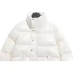 Top Quality Moncler lacquered Jacket White 