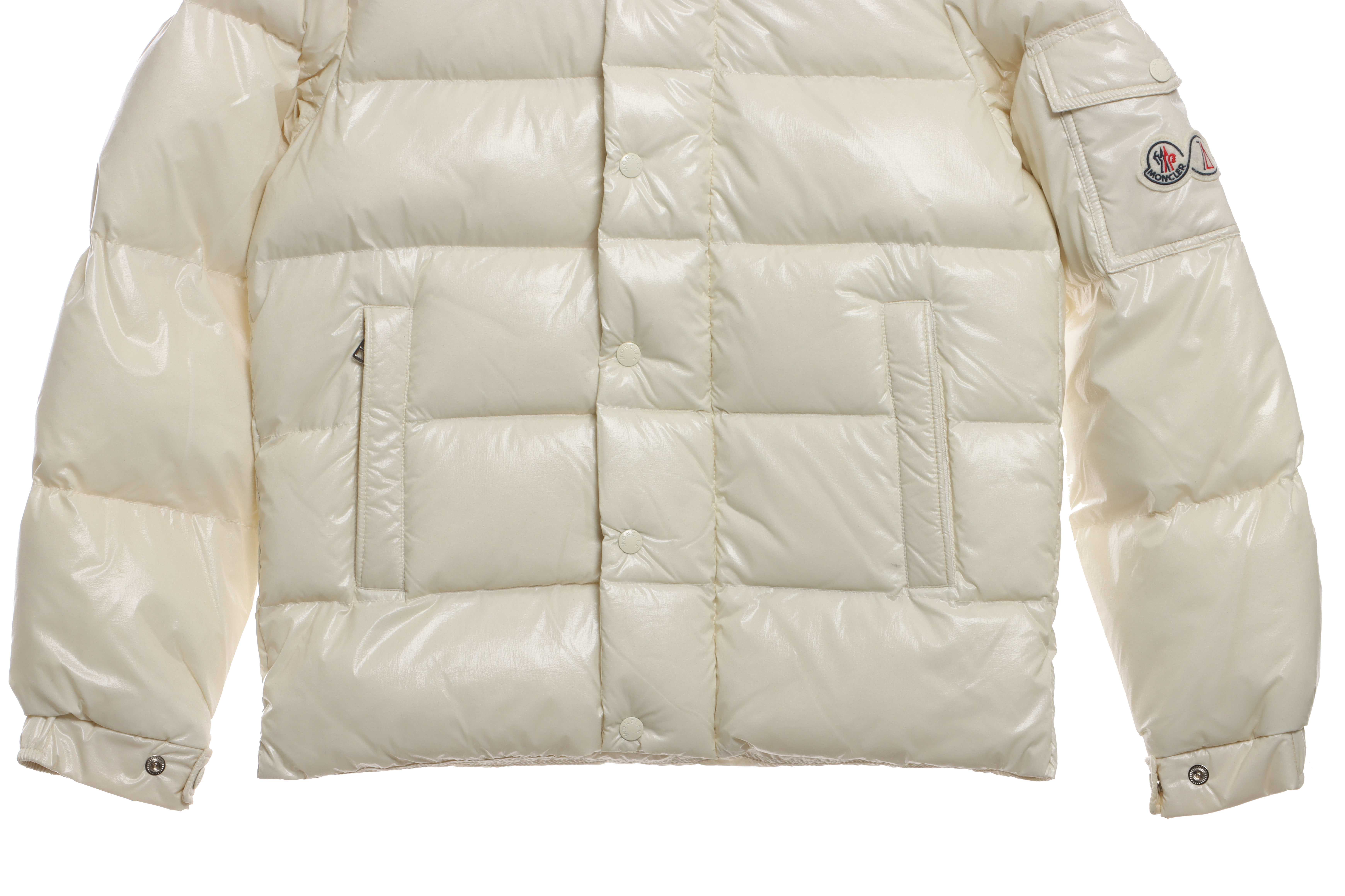     Moncler Maya 70 jacket White 