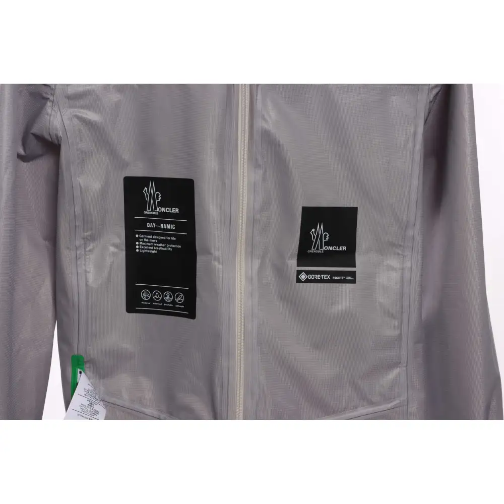 Top Quality Moncler Functional Outdoor Punching Jacket Grey 