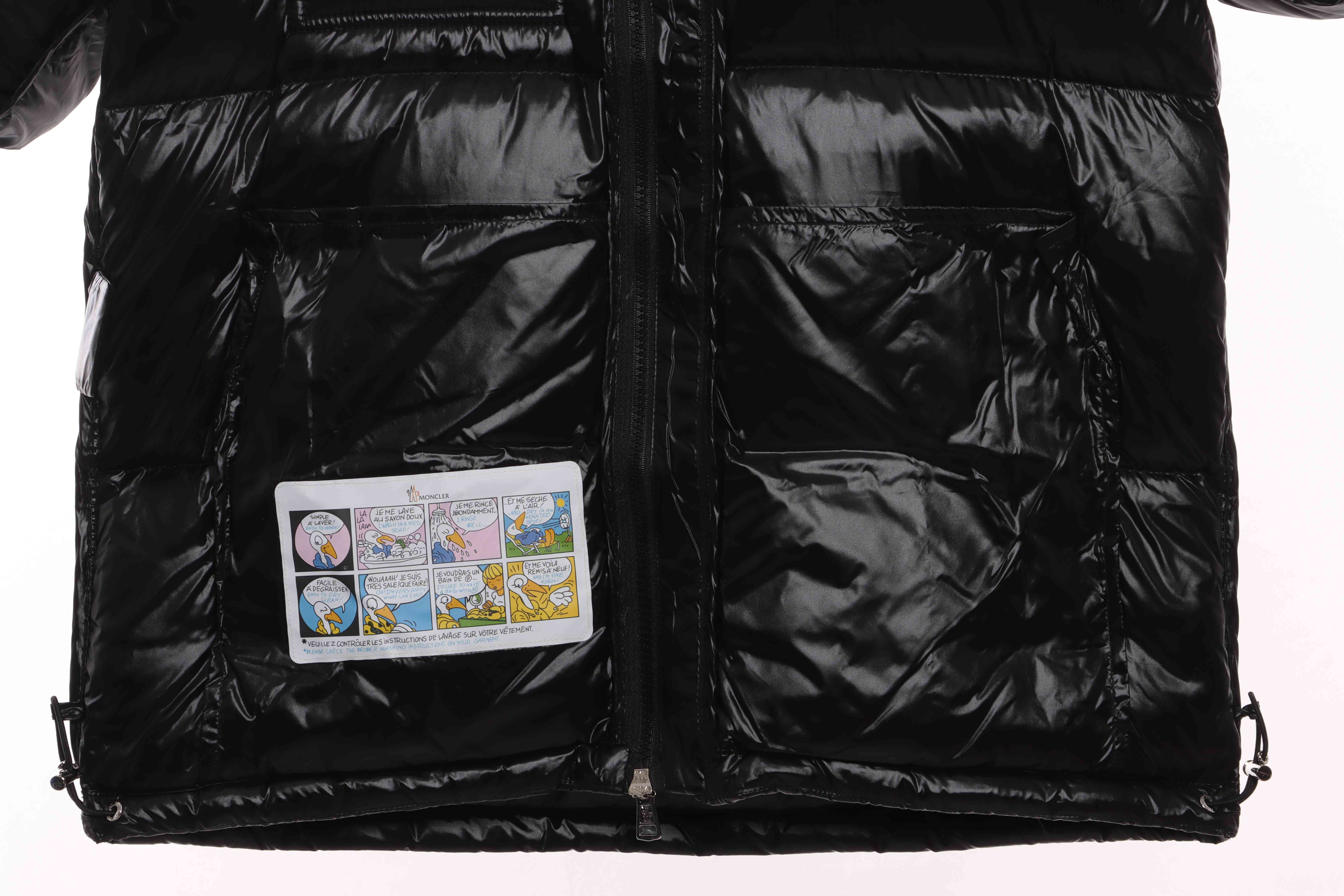 Top Quality Moncler Tricolour Tape Down Jacket 