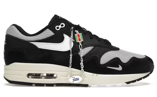 Nike Air Max 1 Patta Waves Black (with Bracelet) DQ0299-001