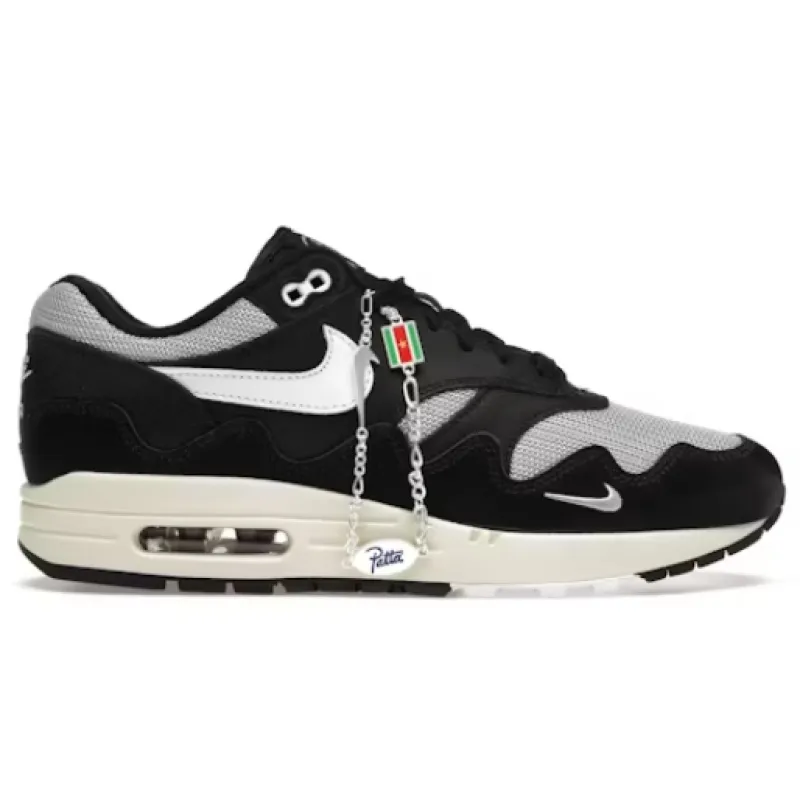 Nike Air Max 1 Patta Waves Black (with Bracelet) DQ0299-001