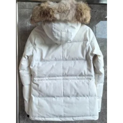 Top Quality Canada Goose Jacket White 2137729  02