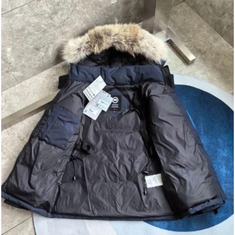 Top Quality Canada Goose Jacket Navy blue 2137755 