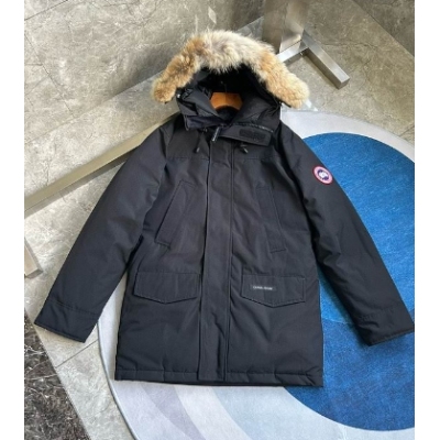 Top Quality Big Goose Jacket Black 2054901  01