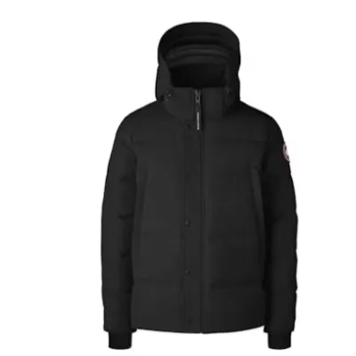 Top Quality Canada Goose Wyndham Parka Black 01