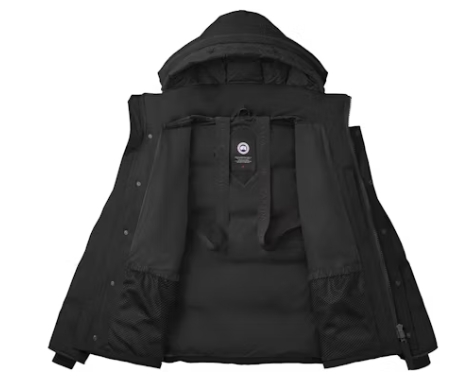 Top Quality Canada Goose Wyndham Parka Black