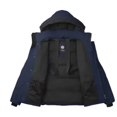 Top Quality Canada Goose Wyndham Parka Atlantic Navy 02