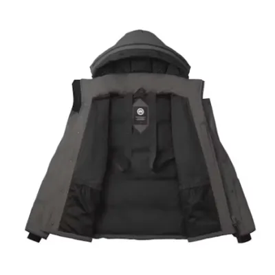 Top Quality Canada Goose Wyndham Parka Graphite 02