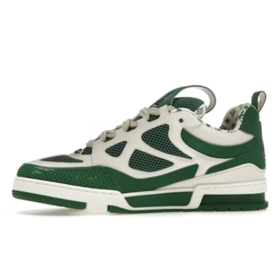 Louis Vuitton LV Skate Sneaker Green White 01