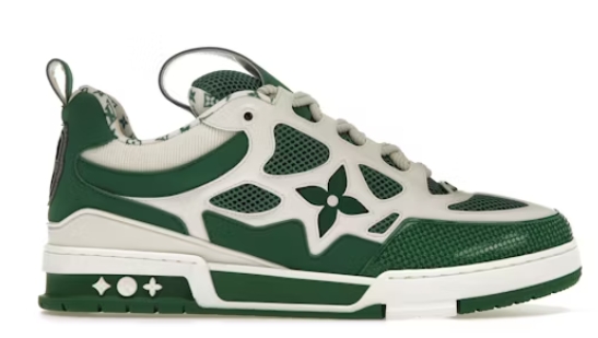    Louis Vuitton LV Skate Sneaker Green White
