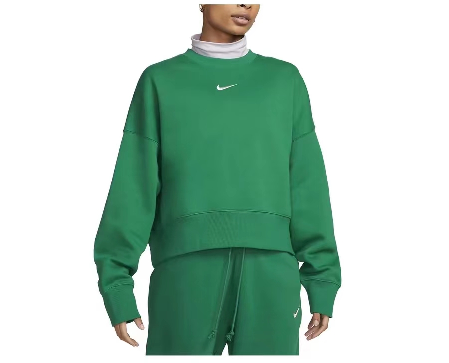 Top Quality Nike Sportswear Tech Fleece Full-Zip Hoodie & Joggers Set Light University Green 