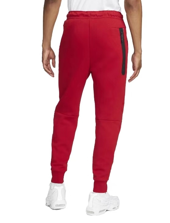 Top Quality Nike Sportswear Tech Fleece Full-Zip Hoodie & Joggers Set Light University Red 