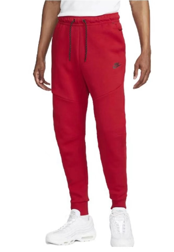 Top Quality Nike Sportswear Tech Fleece Full-Zip Hoodie & Joggers Set Light University Red 
