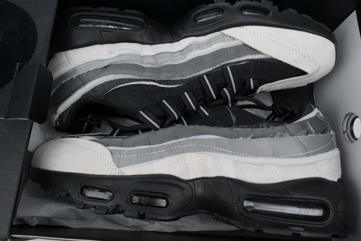    Nike Air Max 95 Comme des Garcons Black Grey CU8406-101
