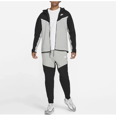 Nike Sportswear Tech Fleece Windrunner Full-Zip Set Dark Grey Heather 01