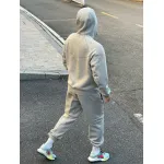 【Hot Sale】Nike Sportswear Tech Fleece Full-Zip Hoodie & Joggers Set Dark Heather Grey 