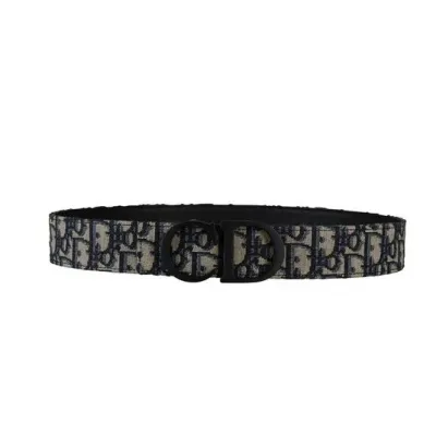 Top quality Dior Men's Black Belt 02