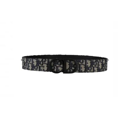 Top quality Dior Men's Black Belt 01