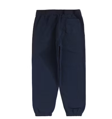 Top Quality Supreme Satin Appliqué Sweatpant Navy 
