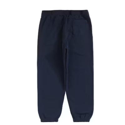 Top Quality Supreme Satin Appliqué Sweatpant Navy  02
