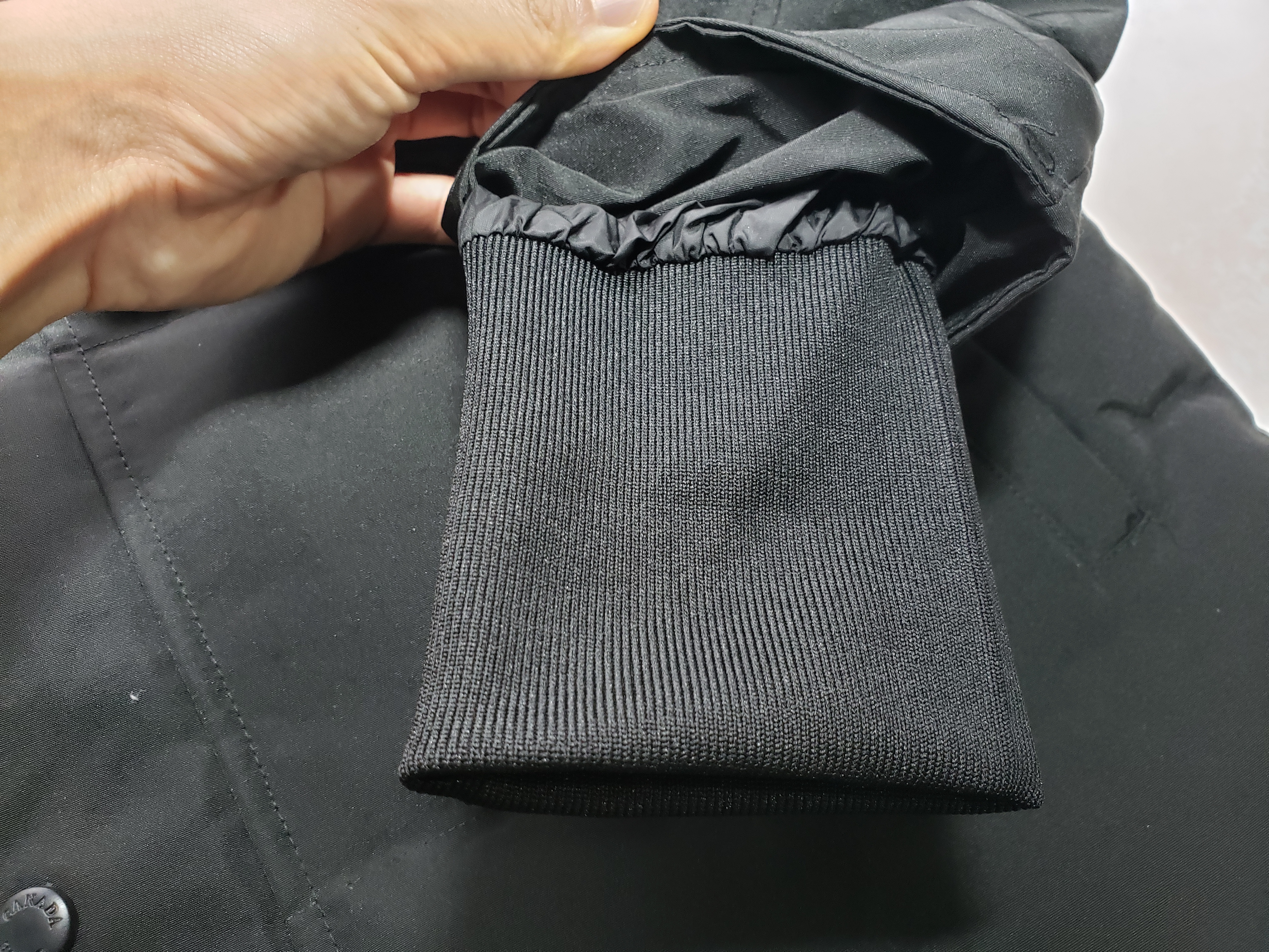 Top Quality Canada Goose Wyndham Parka Black
