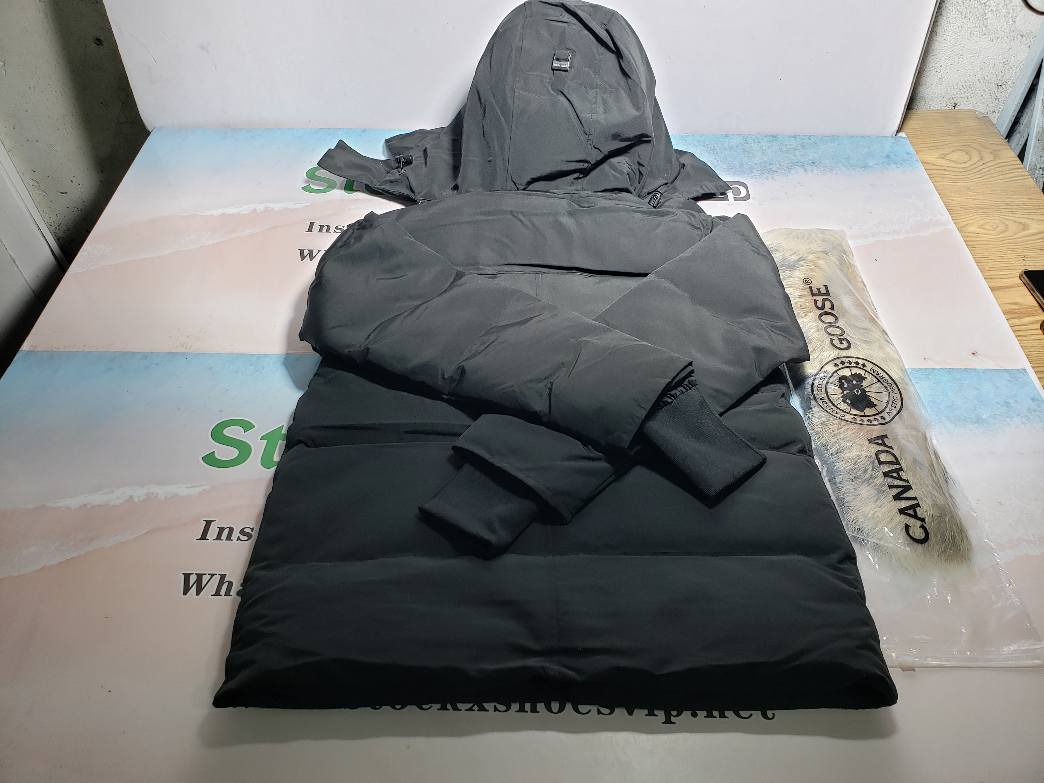 Top Quality Canada Goose Wyndham Parka Black