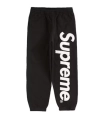     Supreme Satin Appliqué Sweatpant Black 