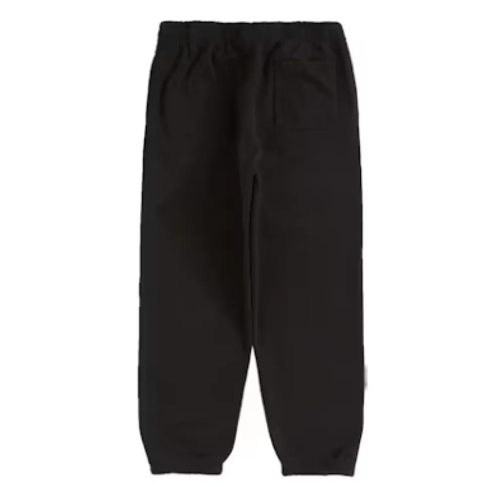 Top Quality Supreme Satin Appliqué Sweatpant Black 
