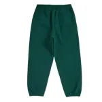 Top Quality Supreme Satin Applique Sweatpant Dark Green 