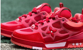    Louis Vuitton LV Skate Sneaker Red